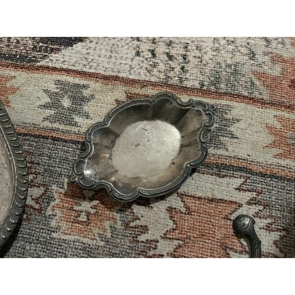 7 Lbs Of Silver Plated Items